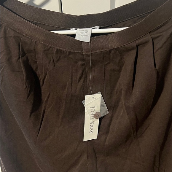 Joan Vass Brown Dress Pants - Picture 3 of 3